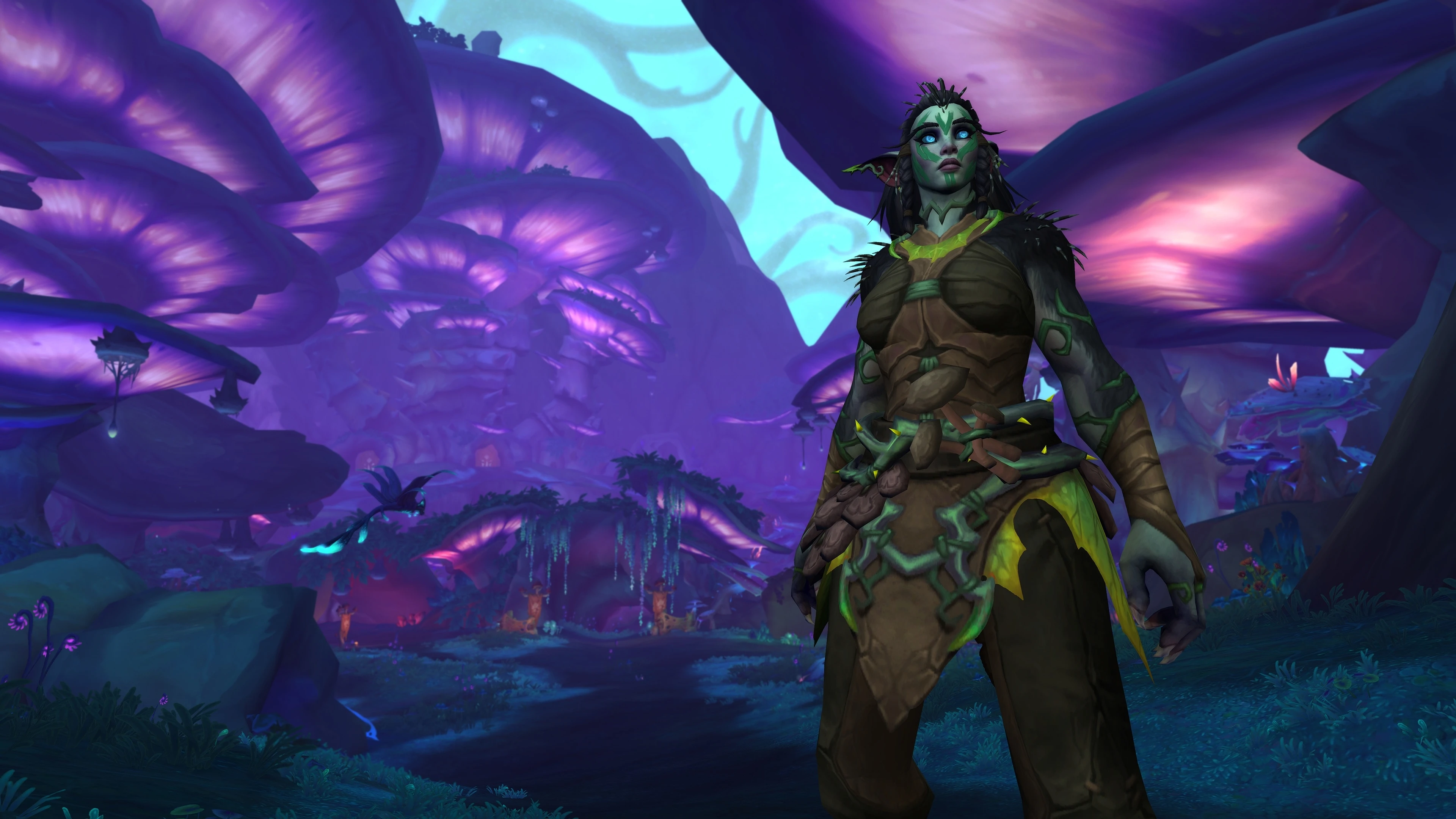 Haranir allied race key art for World of Warcraft Midnight - official-style promotional image for Haranir WoW searches